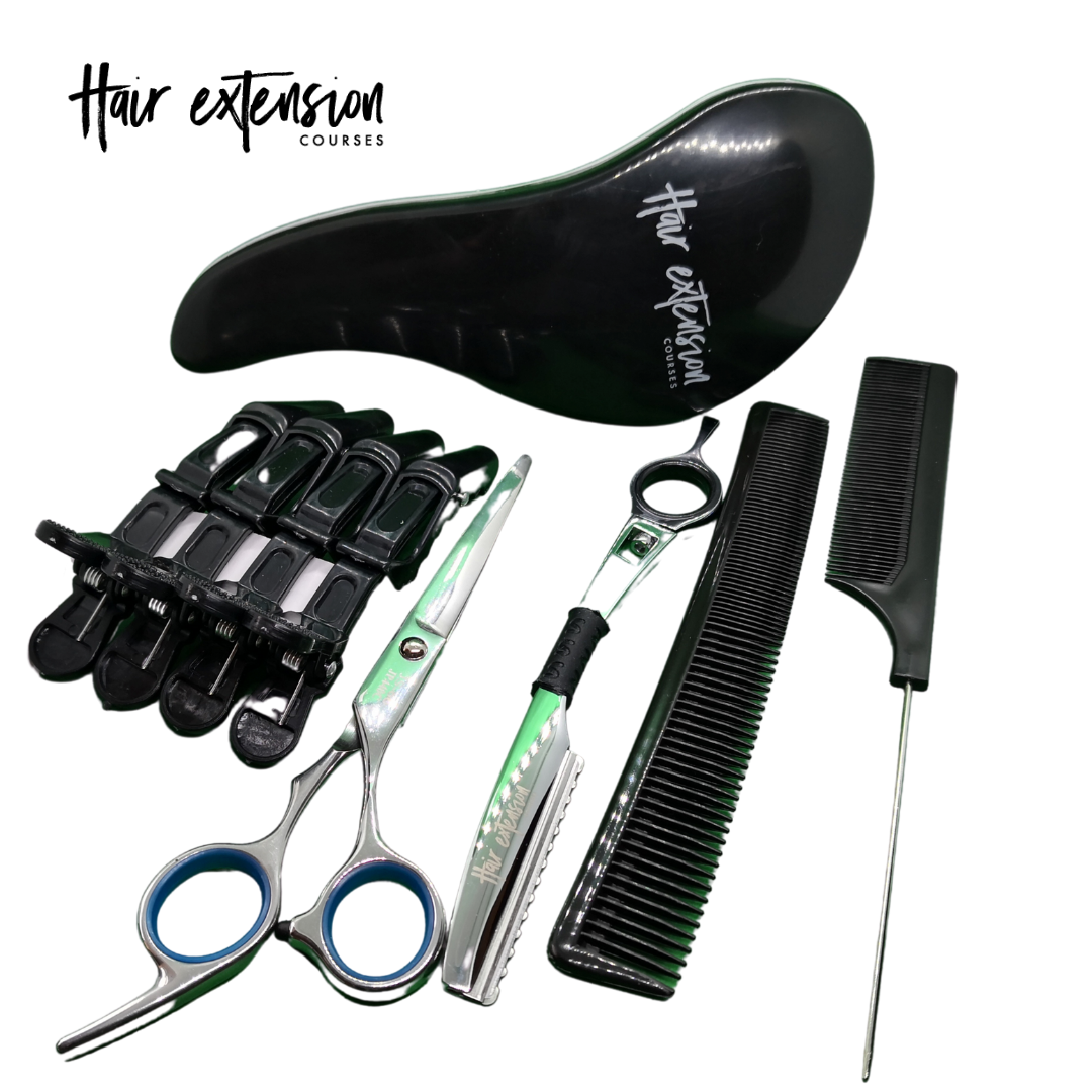 Micro Ring Weft Hair Extensions Course | With Training Head | Hair | Tools