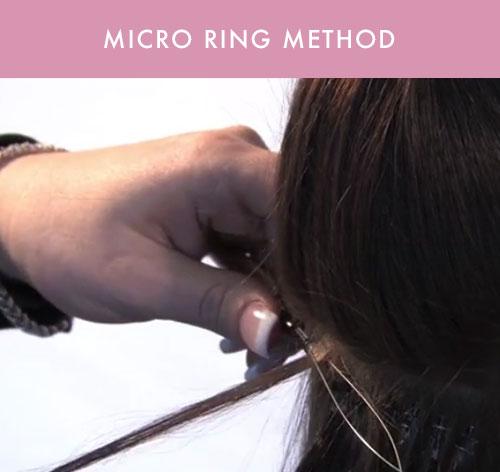 Micro Ring Hair Extensions Course | With Training Head | Hair | Tools